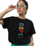Bewakoof Women’S Typography 100% Cotton T-Shirt – Boyfriend Fit, Round Neck, Half Sleeves